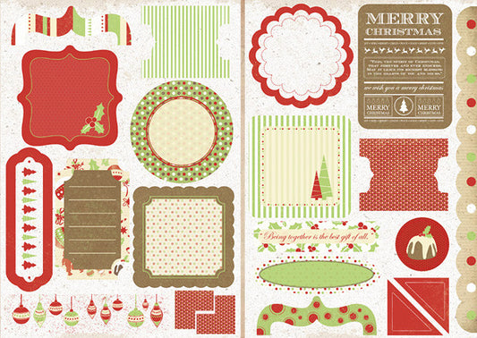 KAISERcraft | Die Cut Elements | Be Merry Christmas