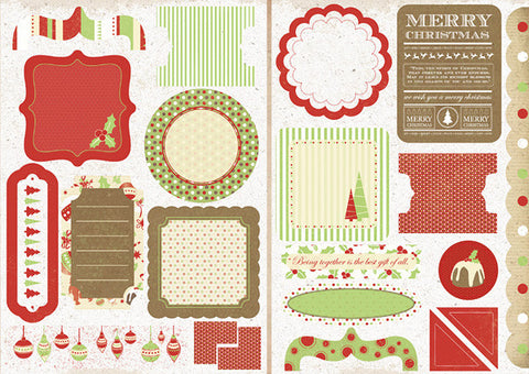 KAISERcraft | Die Cut Elements | Be Merry Christmas