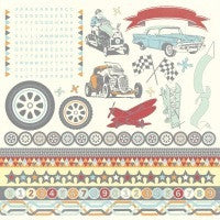 KAISERCRAFT | On The Move | Sticker Sheet