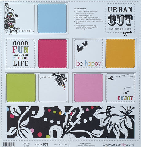 Urban Lily | Urban Cut Collection | Mini Book Bright