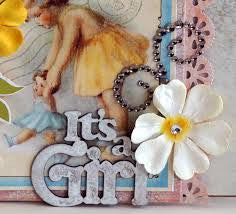 It's a Girl | Card Toppers