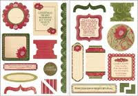 Bella | Die Cut Elements