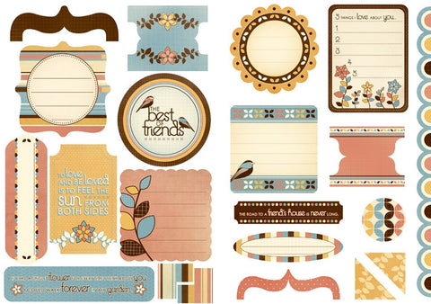 Peachy Keen | Die Cut Elements