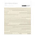 KAISERcraft | Mini Alpha Stickers | Cream