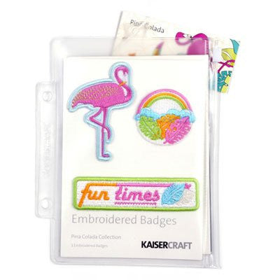 KAISERcraft | Embroidered Badges | Pina Calada