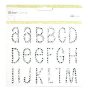 KAISERcraft | Rhinestones |  Alphabet